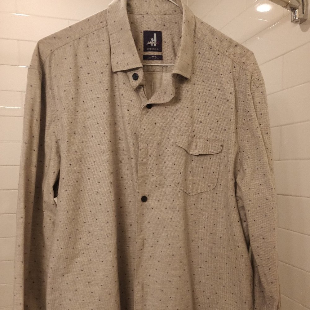 Men's Johnnie-O Pattern Long Sleeve - L